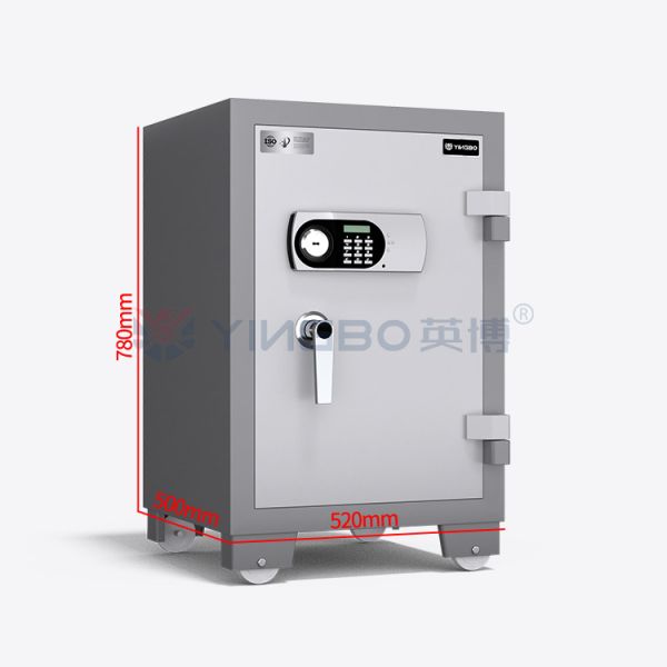 Three Composite Construction Fireproof Safe Box With Intelligent Dual Alarm