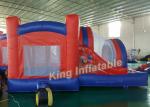 Spider-man Funny Inflatable Jumping Bouncy Castle Outdoor Red with 0.55mm PVC