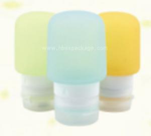 Wholesale Hebei Shengxiang leak proof squeezable, BPA free, Food Grade Protable Silicone Travel Bottle with different colours from china suppliers