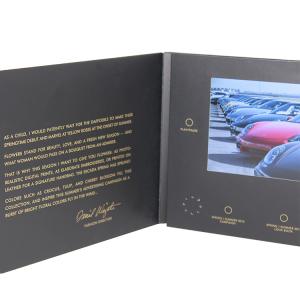 VIF Free Sample Limited promotional lcd 7 inch HD Screen video brochure with 5