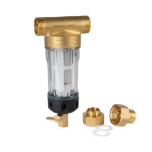 Premium Reusable Backwash Sediment Filter with Dual-Sided Scraping for Deep