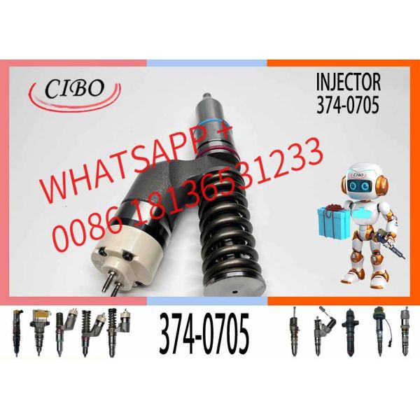Diesel Engine Injector 374-0705 For Common Rail