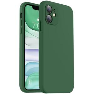 Compatible with iPhone 11 Case, Upgraded Liquid Silicone with [Square Edges]