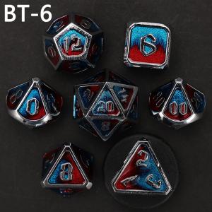 Custom metal and plastic dice D20 game D & D polyhedron DND dice set RPG dice