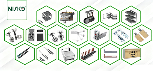 Bottle Basket Pull Out Shelf Cabinet Drawer for Kitchen Storage with Light