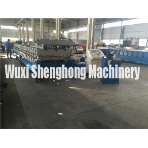 Low Noise Wall Panel Roll Forming Machine , Metal Roofing Equipment