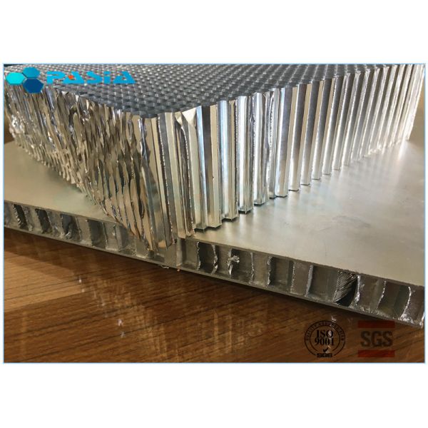 Light Weight Aluminium Honeycomb Material For Railway Trains , 0.05mm Alum Foil