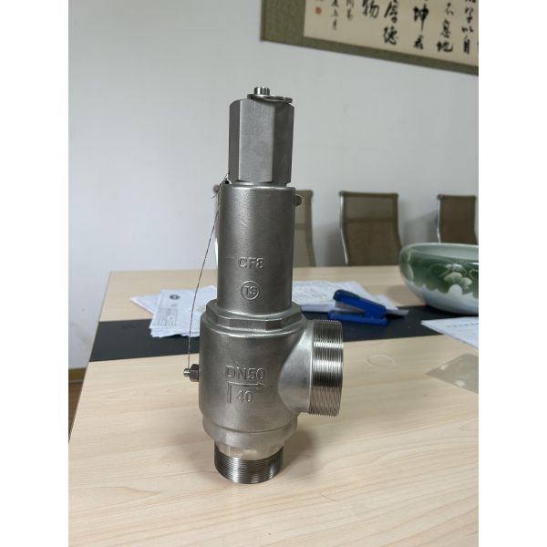 Manual Cryogenic Full Lift Safety Valve DN50 PN40 For Cryogenic Tank / Skid / Pump