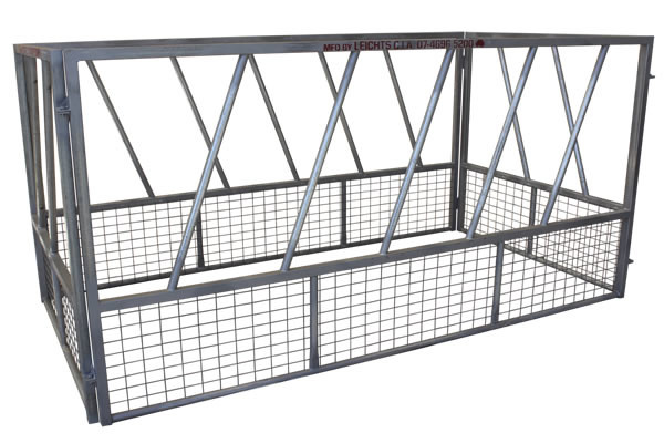 550mm High Livestock Handling Equipment , Diameter 1.8m Round Bale Hay Feeder