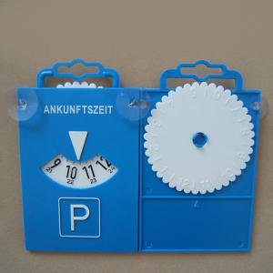 Car Plastic Parking Disk with Cupules and Universal Car Fitment