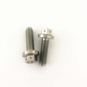 ISO M8x40 Hex Head Flanged Titanium Screws GR5