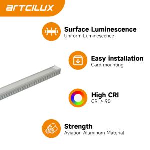 A2203 LED Strip Light for Recessed Installation 1000*16*11.8 60LED 7.5W/m DC12V