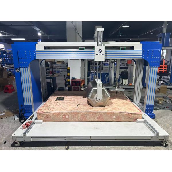 Mattress Testing Machine with 2kN Sensor Aluminum Frame and Height Lost Test for
