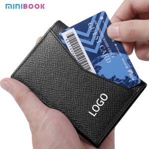 Wholesale Upgrade Your Style with Our Popular Ultra-thin Leather Card Holder from china suppliers