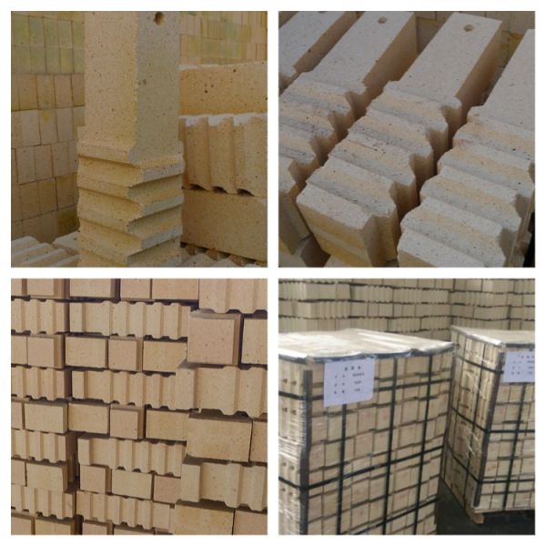 1400 -1600°C Refractory Anchor Brick Durable High Alumina Brick Lined Furnace