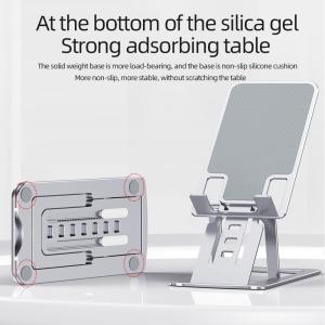 ROHS Height Adjustable Tablet Stand , 114g Ipad Stand Adjustable Height