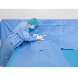 Abdominal Surgery Sterile Laparotomy Drape With Incision Hole