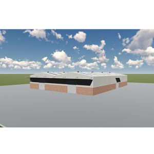 Wholesale Portal Frame Commercial Warehouse / Industrial Steel Structures Building Investors Looking Equipment Workshop from china suppliers