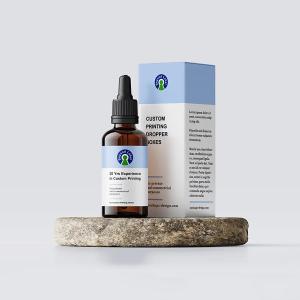 Reverse Tuck End Foldable Card Box With Pantone 4 Color Printing