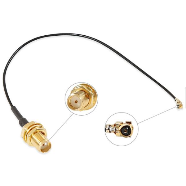 CCTV Camera Security System BNC Male Connector To Female Adapter DC Power