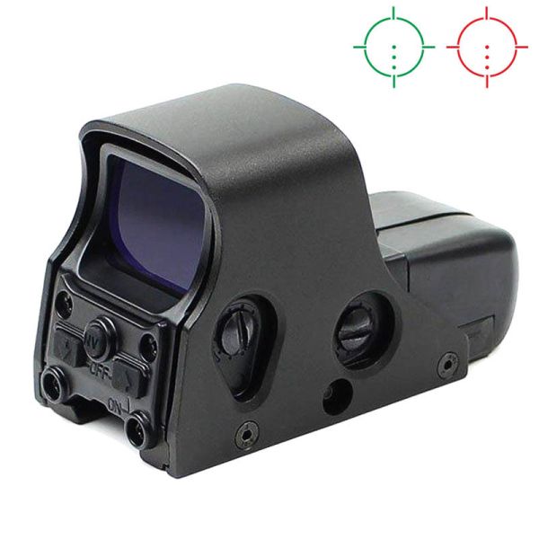 Aluminium Alloy Black matt 217g Red Dot Sights 1x Magnification
