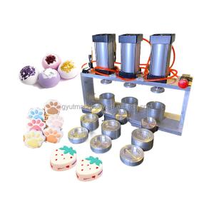 2024 Advantage customized mold Small Bath Bomb Press Machine Alu Mold for