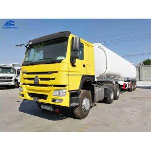 China 30-50 Cbm Capacity Oil Tank Trailer  45000 Liter  Loading With Separate Valve on sale