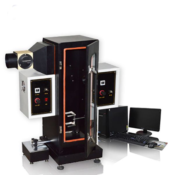 Quality Smoke Density Vertical Flammability Test For Building Material Decomposition for sale