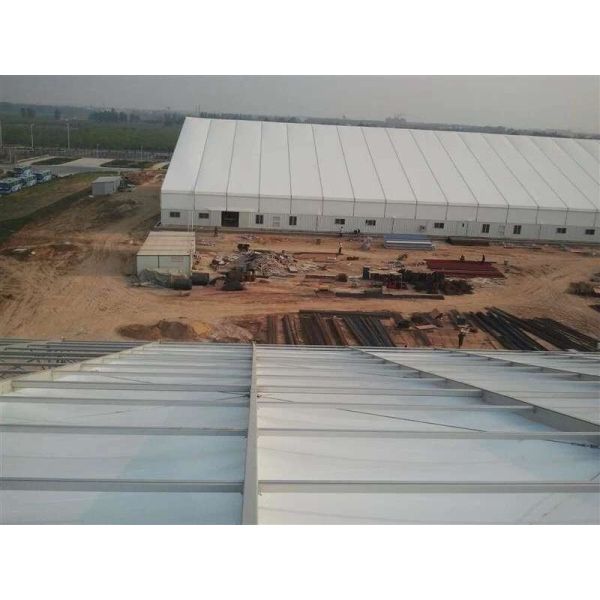35m clear span wide heavy duty A frame tent as wedding event site for Europe