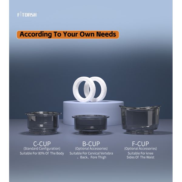 Type-C Electric Stimulator for Cupping Fitdash Pulsating Vibrating Cupping Machine