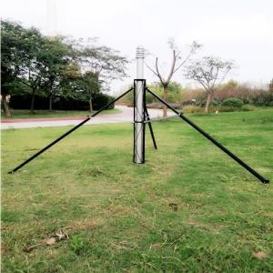 Guyed Push Up Lightweight 18M Telescopic Antenna Tower