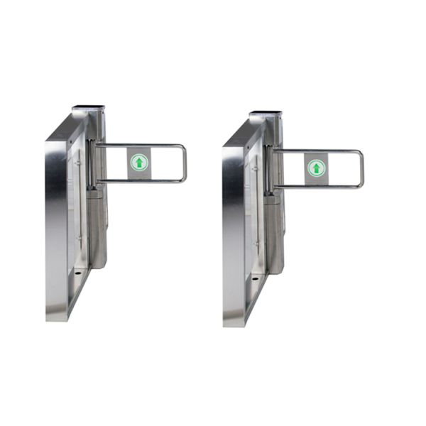 Acrylic SUS304 5 Million Cycle Pedestrian Swing Gate BLDC Motor