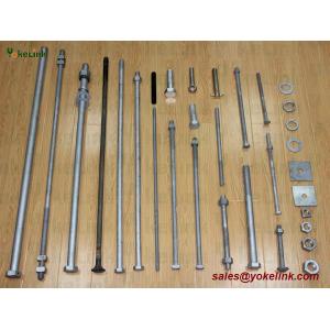 1-1/8" ASTM F3125 Grade A325 Hot Dipped Galvanized Steel Structural Bolt w/A563