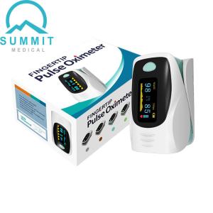 99% SpO2 4 Direction Adjustable Fingertip Pulse Oximeter With Plethysmograph