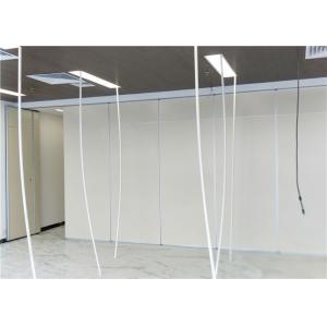 USA Client White Color 65mm Movable Partition Wall Office Project Well Done
