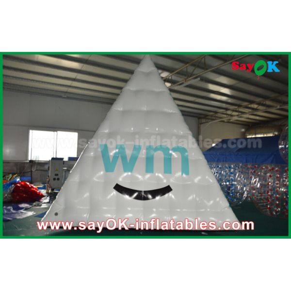 Waterproof PVC Blow Up Pyramid Logo Printing Promotional Inflatable Products For