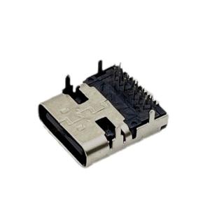 Customized 3.0AMP PCB USB Type C Connectors Female SMD SMT 24 Pin