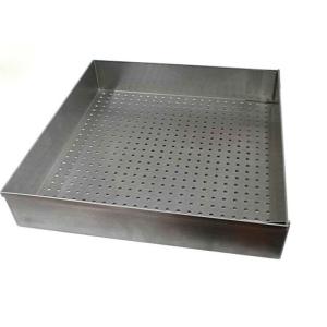 Wholesale Reusable Bbq Serving Rectangular 304 Stainless Steel Wire Mesh Trays from china suppliers