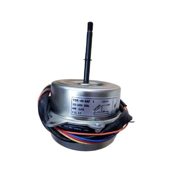 1-1.5p Split Air Conditioner Fan Motor YDK40-6F Capacitor Run 9000-12000BTU For