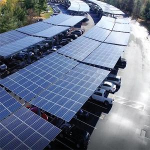 modern design open ground PV carport structures solar bracket solar structure PV solar bracket