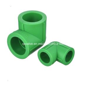 20mm to 160mm Equal PPR Plastic Pipe Fittings Valve Pure Material with High