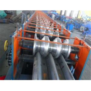 Two Waves Or Three Waves Guardrail Roll Forming Machine With PLC Control For
