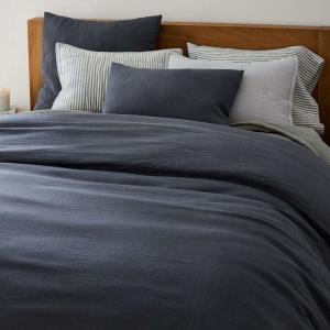 Breathable 100% French Linen Bedding Set for a Cozy and Luxurious Sleep