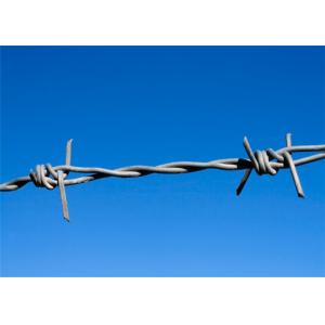 Iron Iso Galvanized Gaucho Prison Barbed Wire Wire Mesh Sucurity Fence