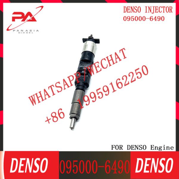 Diesel HPCR 4045T Engine Injector 095000-6490 RE529118 For DENSO Common Rail