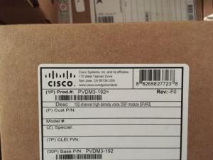 China PVDM3-192 Cisco Router Modules 192-Channel High Density Voice DSP Module on sale