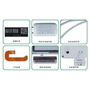 Optic Electrical Industrial Laser Marking Machine High Stability For Leather