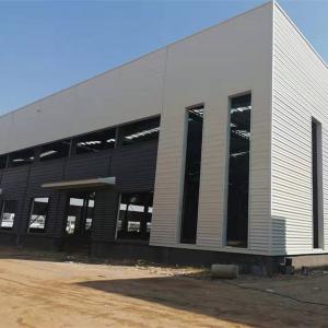 Prefabricated Steel Frame Structure Construction Commodity Storage Warehouse