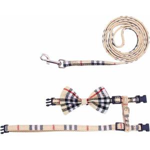 Durable Nylon Webbing Nylon Pet Collar With SS D Ring