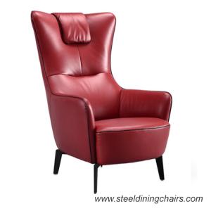 Assembled Accent Lounge BIFMA Single Seater Couch With Steel Frame